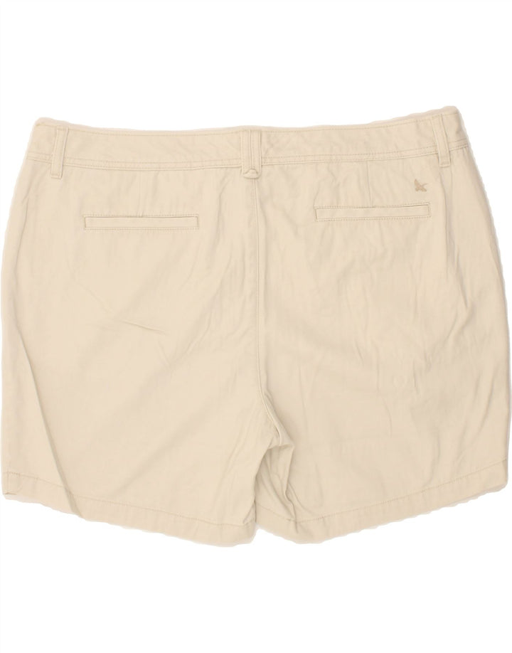 EDDIE BAUER Womens Chino Shorts US 10 Large W40  Beige Cotton Vintage Eddie Bauer and Second-Hand Eddie Bauer from Messina Hembry 