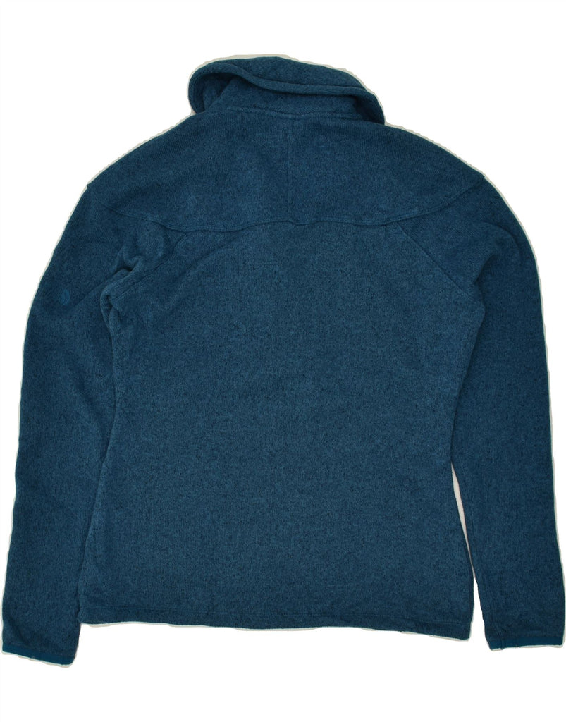 THE NORTH FACE Womens Shawl Neck Jumper Sweater UK 14 Medium Blue Cotton | Vintage The North Face | Thrift | Second-Hand The North Face | Used Clothing | Messina Hembry 