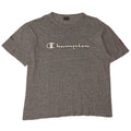 Champion Mens Graphic T-Shirt Top XL Grey Flecked