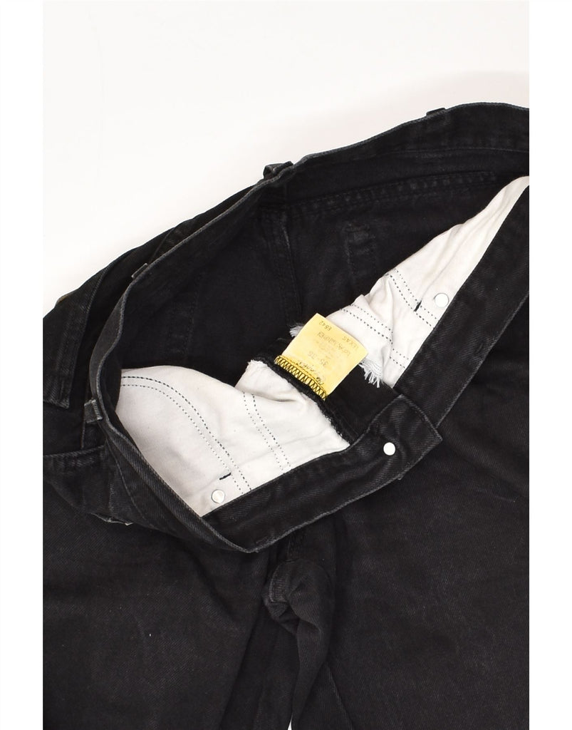 WRANGLER Mens Texas Slim Jeans W35 L36  Black | Vintage Wrangler | Thrift | Second-Hand Wrangler | Used Clothing | Messina Hembry 