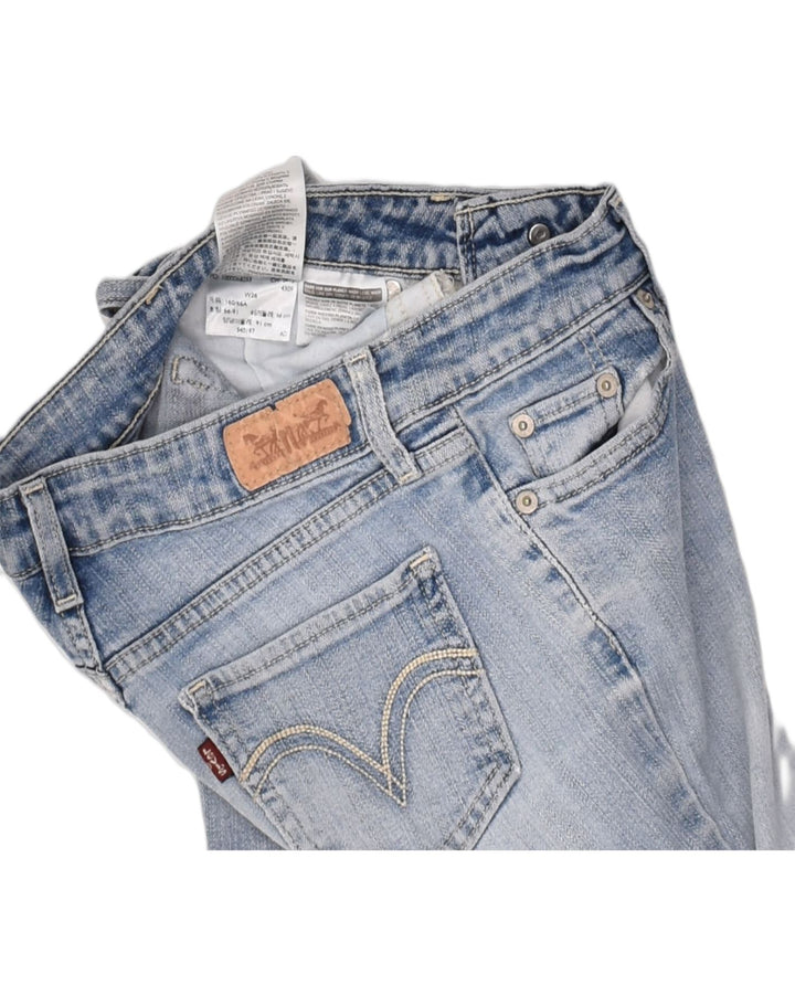 LEVI'S Womens Skinny Jeans W26 L29  Blue Cotton | Vintage Levi's | Thrift | Second-Hand Levi's | Used Clothing | Messina Hembry 