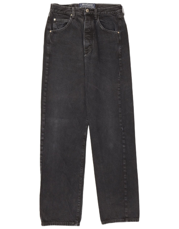 Americanino Mens Straight Jeans W31 L32 Grey Cotton