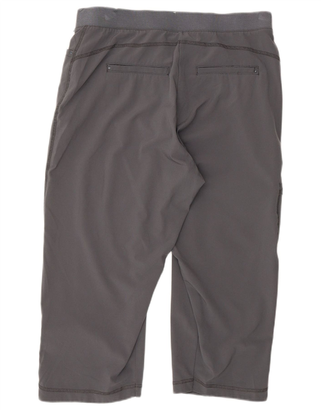 LEE Womens Relaxed Fit Capri Trousers US 8 Medium W30 L20 Grey Polyester