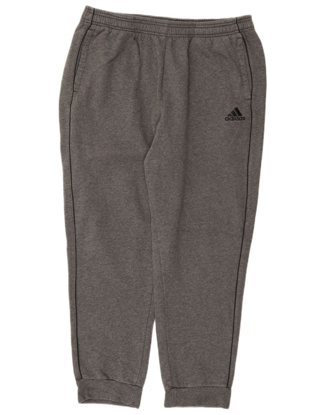 Adidas Mens Tracksuit Trousers Joggers XL  Grey Cotton