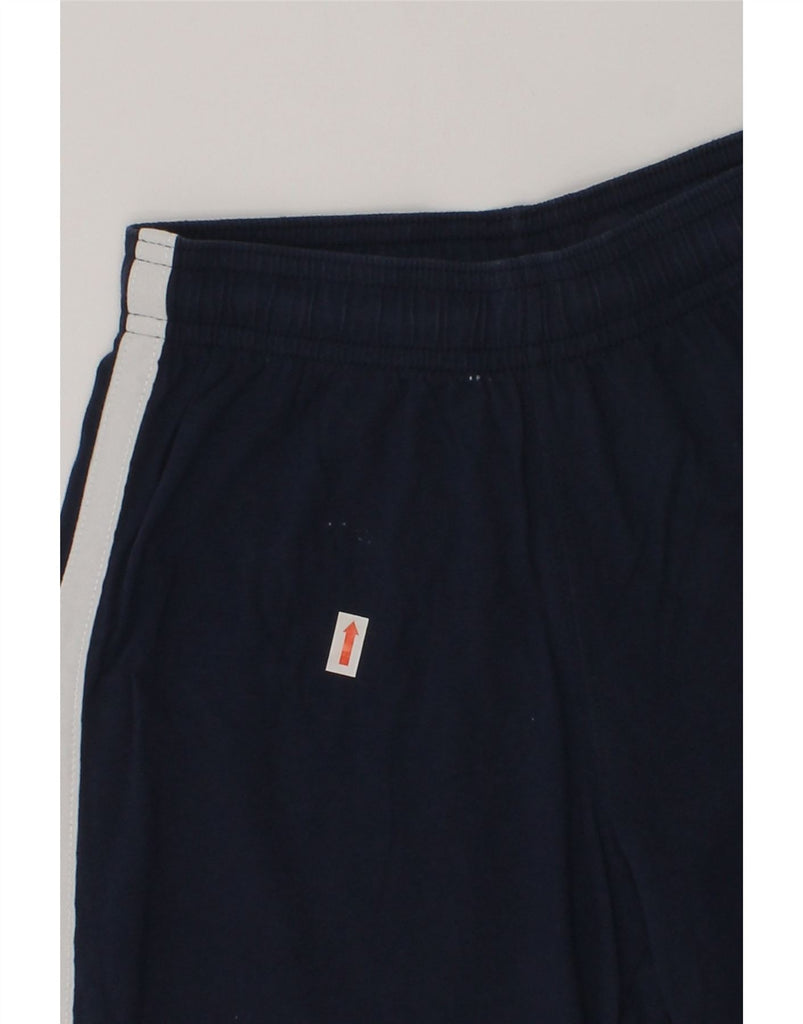 CHAMPION Boys Graphic Sport Shorts 7-8 Years Small Navy Blue Cotton | Vintage Champion | Thrift | Second-Hand Champion | Used Clothing | Messina Hembry 