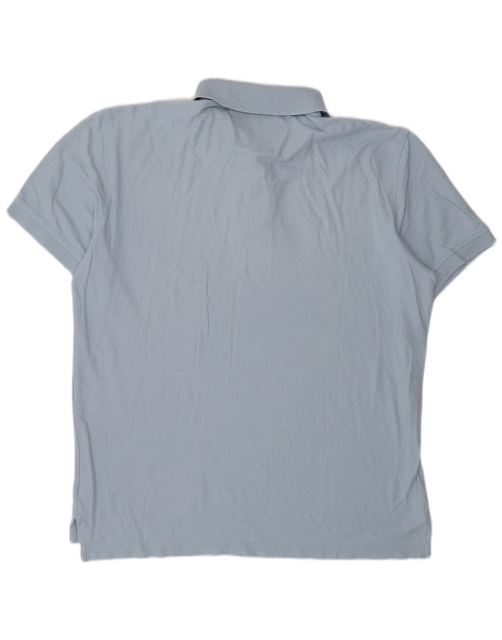 TOMMY HILFIGER Mens Regular Fit Polo Shirt 2XL Blue