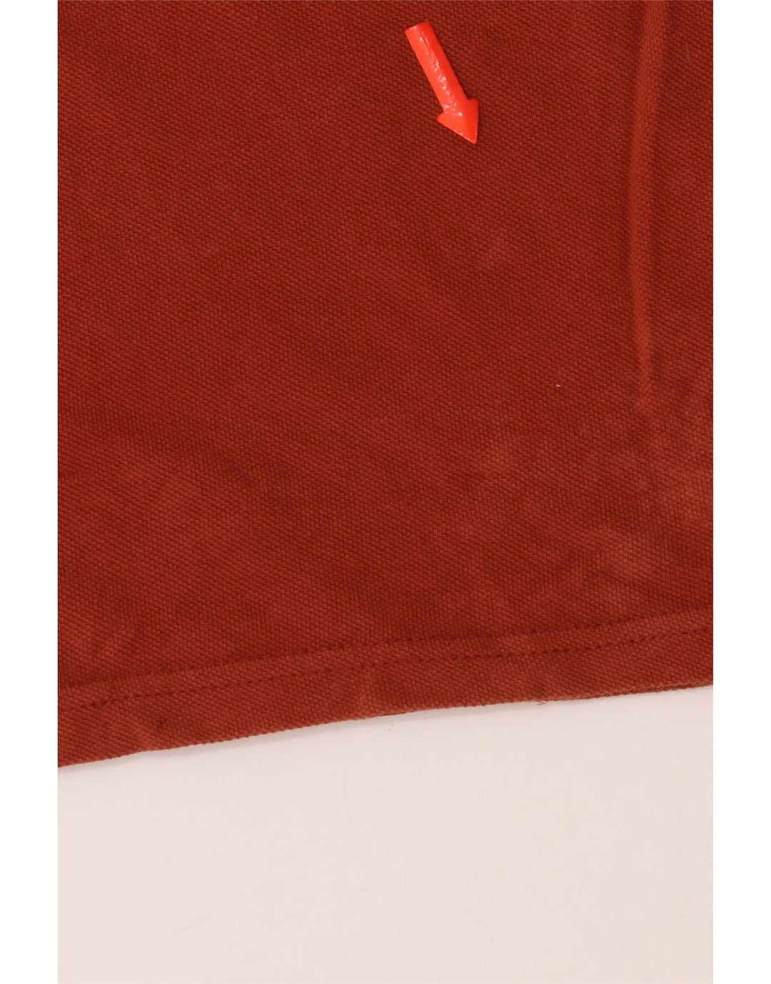 Lyle & Scott Mens Polo Shirt XL Orange Cotton