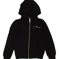 RICHMOND Boys Graphic Zip Hoodie Sweater 9-10 Years Black Cotton | Vintage Richmond | Thrift | Second-Hand Richmond | Used Clothing | Messina Hembry 