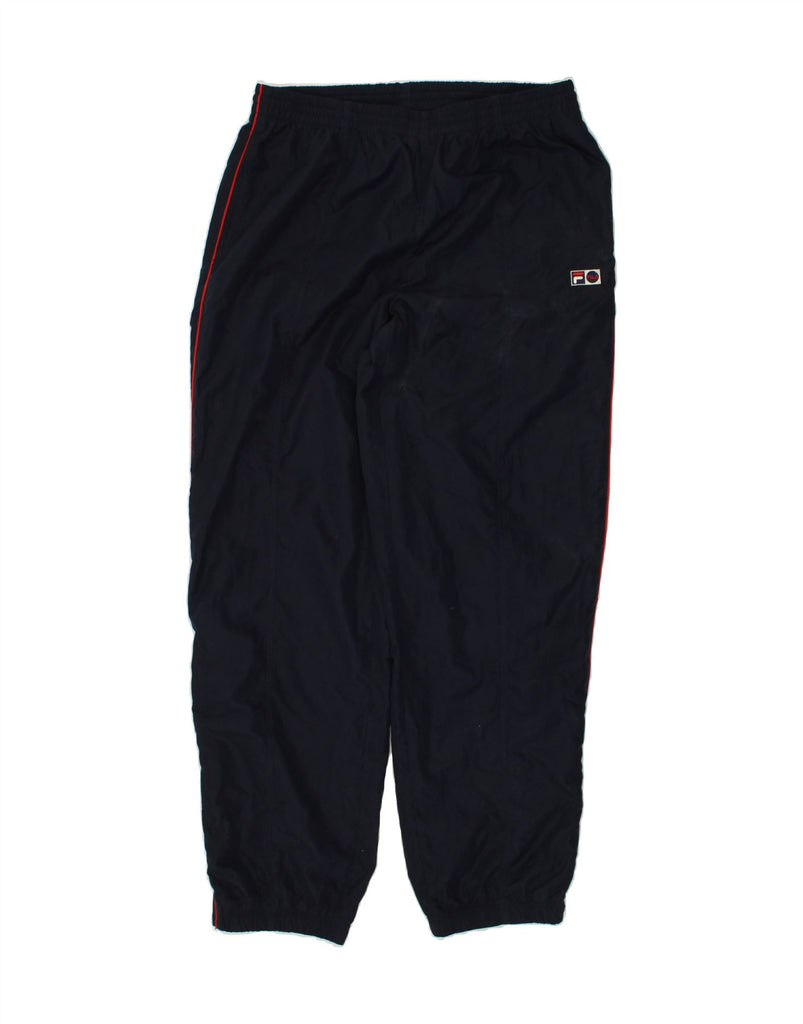 FILA Mens Tracksuit Trousers Joggers XL Navy Blue | Vintage Fila | Thrift | Second-Hand Fila | Used Clothing | Messina Hembry 