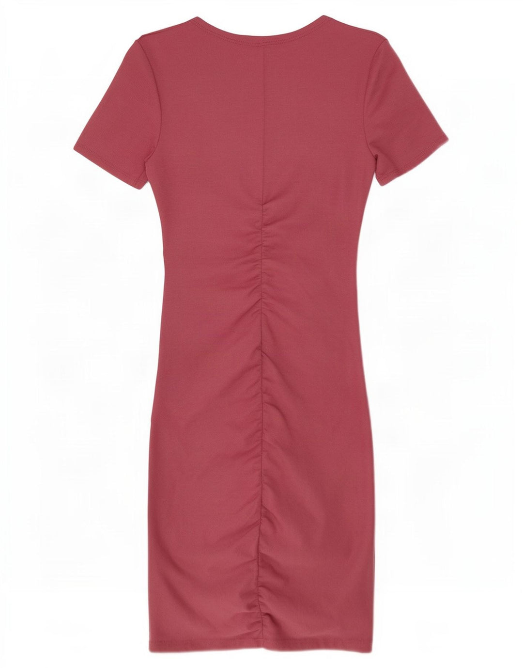 Zara Womens Bodycon Dress UK 8 Small Pink Polyester
