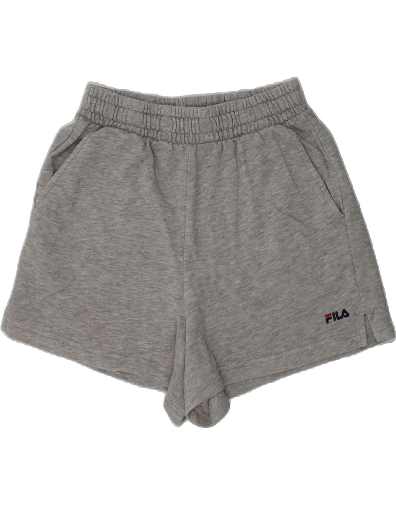 FILA Girls Sport Shorts 13-14 Years Grey Cotton | Vintage Fila | Thrift | Second-Hand Fila | Used Clothing | Messina Hembry 
