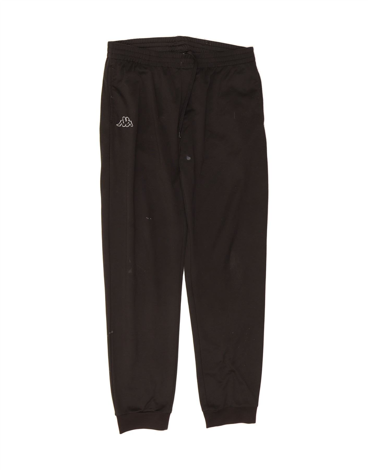 Pantaloni da tuta da uomo KAPPA, larghi, neri, in poliestere