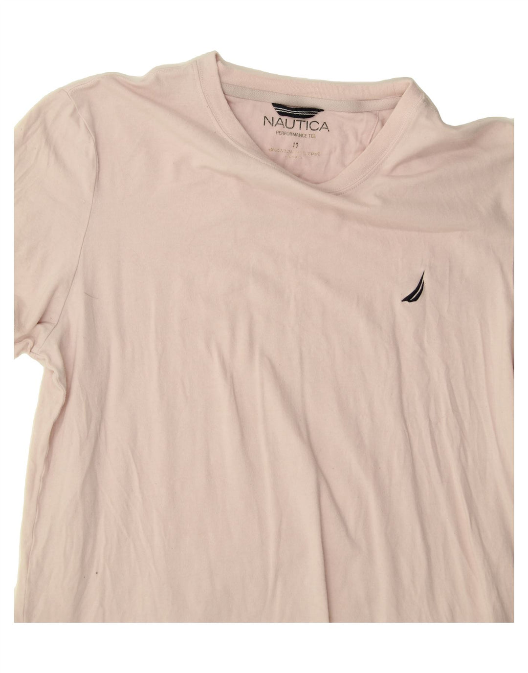 NAUTICA Mens T-Shirt Top Medium Pink Cotton Vintage Nautica and Second-Hand Nautica from Messina Hembry 