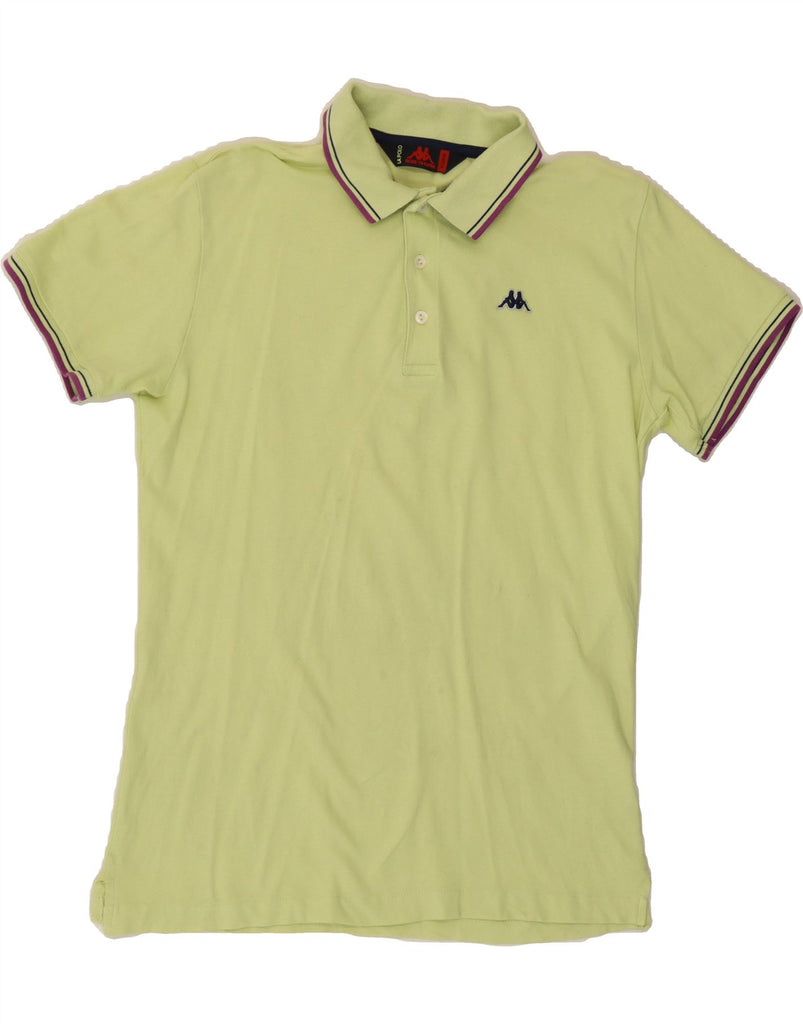 KAPPA Mens Polo Shirt XL Green Cotton Vintage Kappa and Second-Hand Kappa from Messina Hembry 