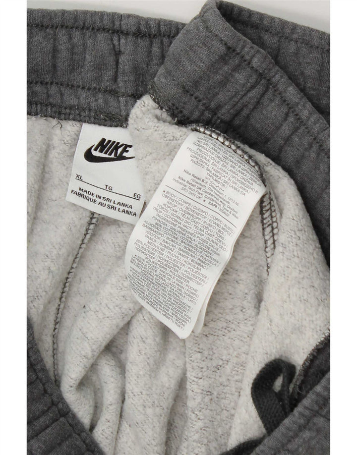 Nike Mens Tracksuit Trousers XL Grey Flecked Cotton