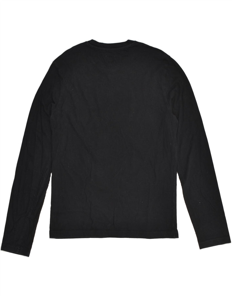 CALVIN KLEIN Boys Graphic Top Long Sleeve 14-15 Years Black Cotton | Vintage Calvin Klein | Thrift | Second-Hand Calvin Klein | Used Clothing | Messina Hembry 