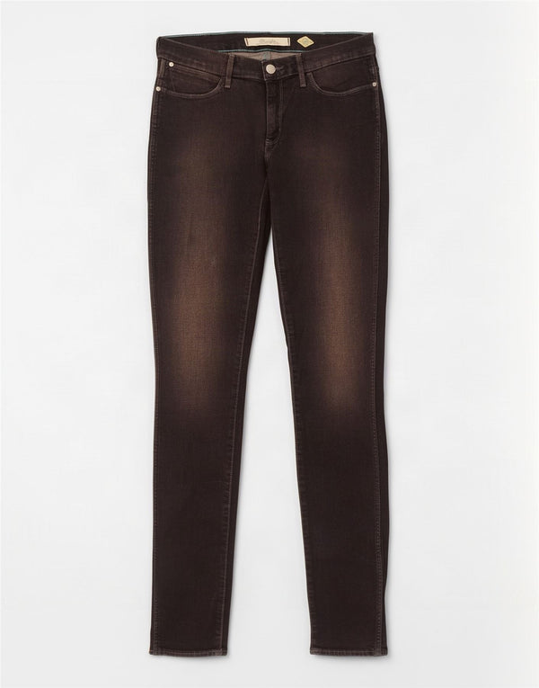 Wrangler Womens Corynn Skinny Jeans W30 L34 Black Cotton