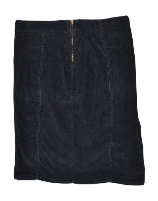 United Colors Of Benetton Gonna Donna In Cotone Elasticizzato - Lunghezza 42 Cm Con Chiusura A Bottone