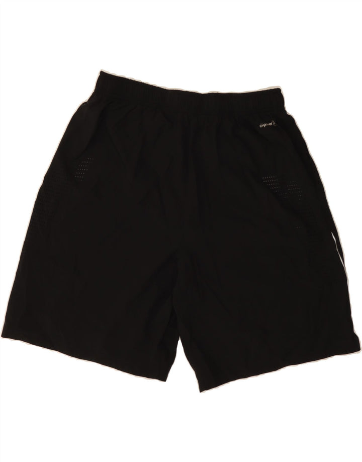RUSSELL ATHLETIC Mens Sport Shorts Large Black Polyester Vintage Russell Athletic and Second-Hand Russell Athletic from Messina Hembry 