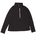 UNDER ARMOUR Womens Graphic Pullover Tracksuit Top UK 14 Large Black