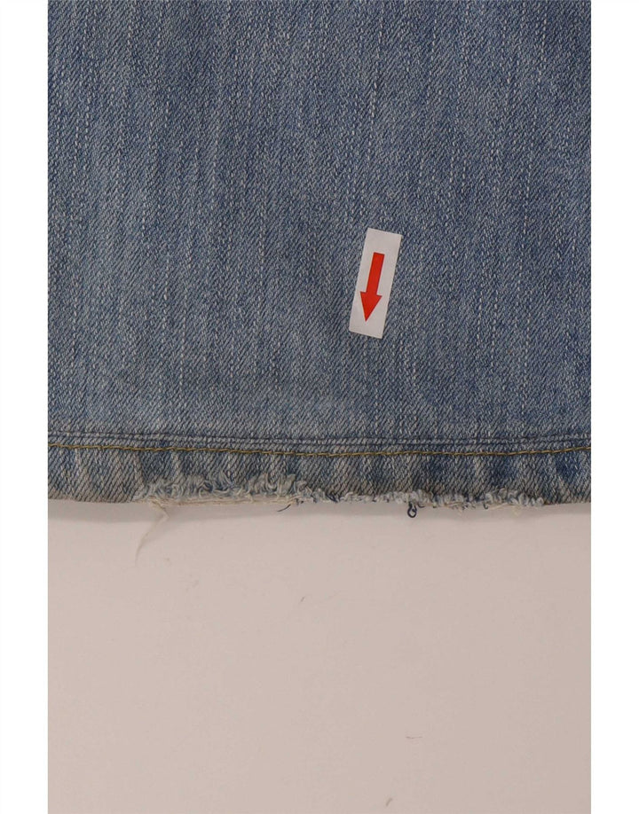Vintage Womens Bootcut Jeans W32 L28 Blue Cotton