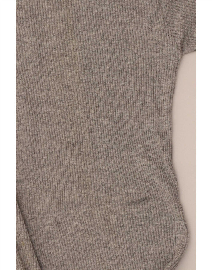 Vintage Mens T-Shirt Top Large Grey