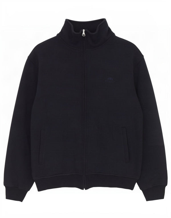 Ellesse Mens Tracksuit Top Jacket Large Navy Blue Cotton