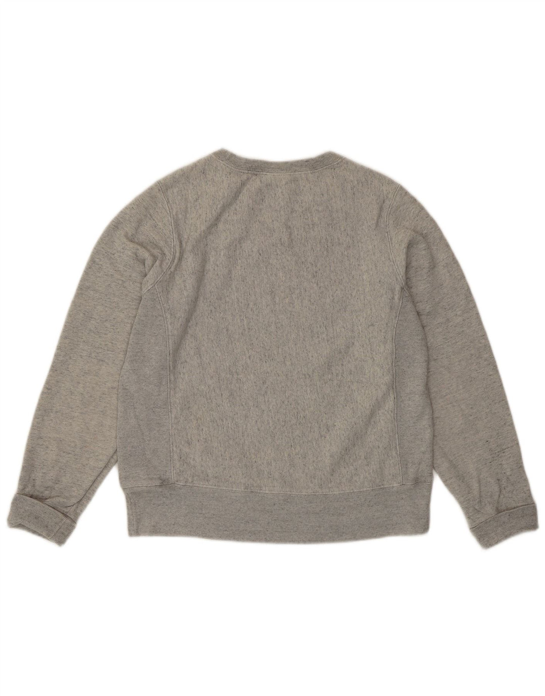 Champion Womens Graphic Sweatshirt Jumper UK 10 Small Grey Cotton