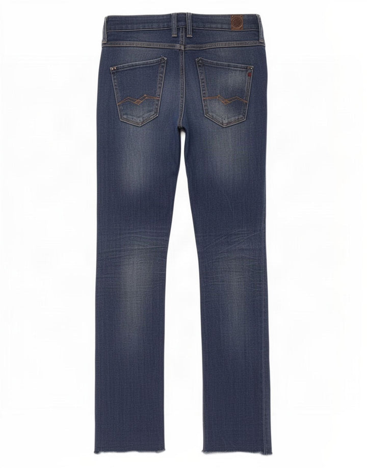 Replay Womens Slim Jeans W25 L32 Blue