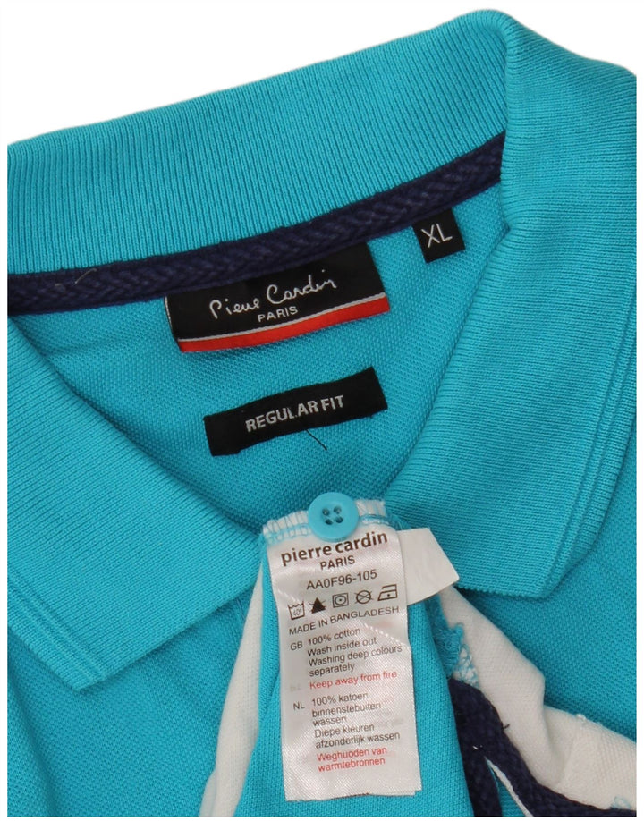Pierre Cardin Mens Regular Fit Polo Shirt XL Multicoloured Colourblock