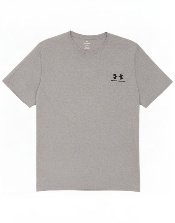 Under Armour Mens T-Shirt Top XL Grey Flecked