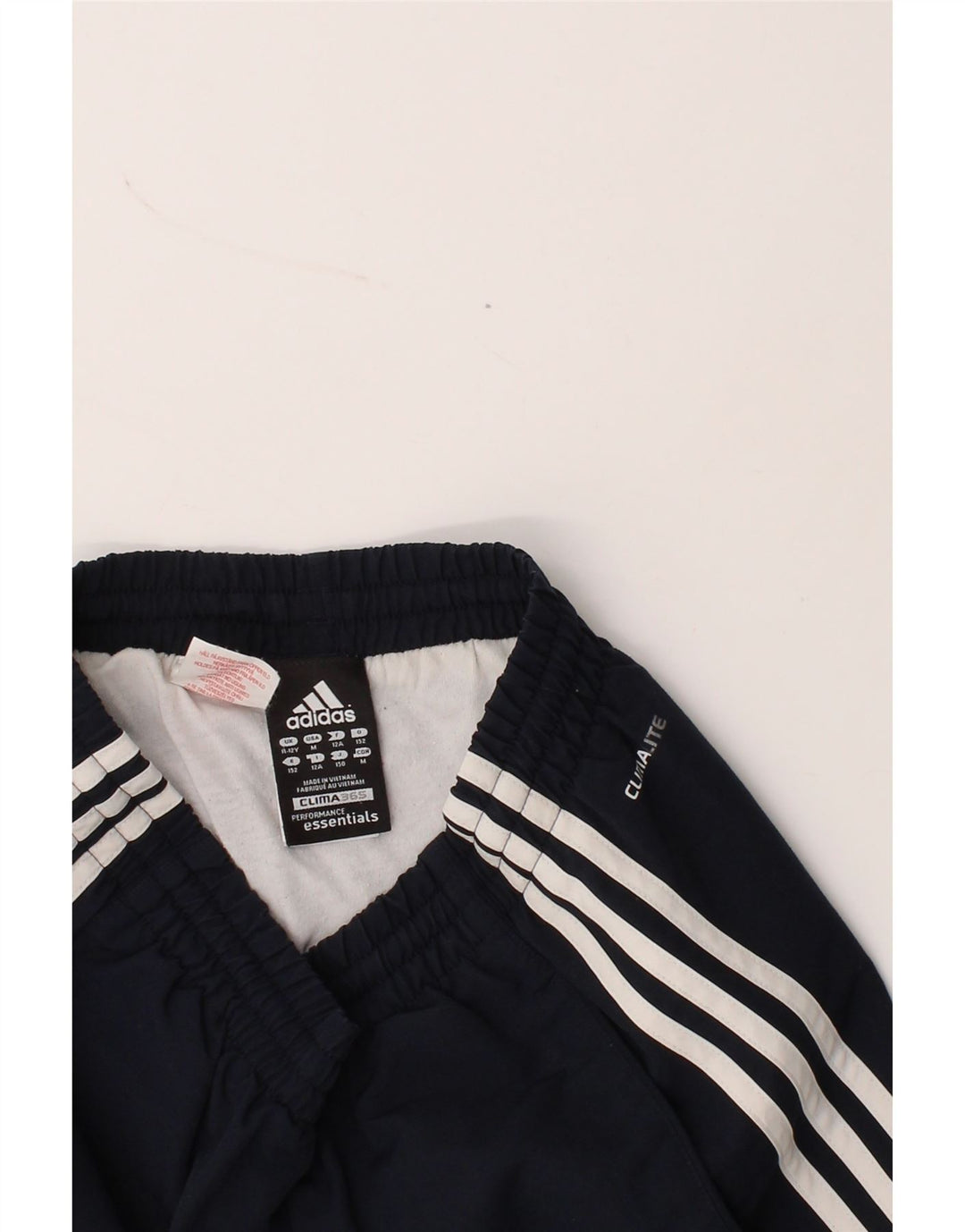ADIDAS Boys Climalite Sport Shorts 11-12 Years Black Polyester Vintage Adidas and Second-Hand Adidas from Messina Hembry 