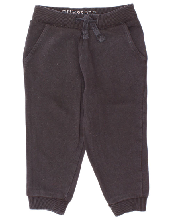 Guess Baby Boys Joggers Tracksuit Trousers 18-24 Months Black