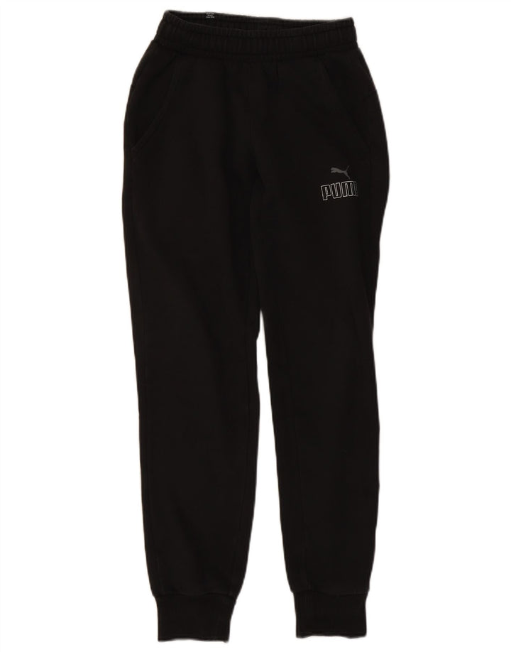 Puma Mens Tracksuit Trousers Joggers XS  Black