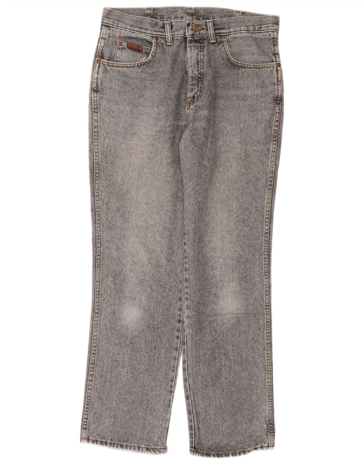 Wrangler Mens Straight Jeans W32 L31 Grey