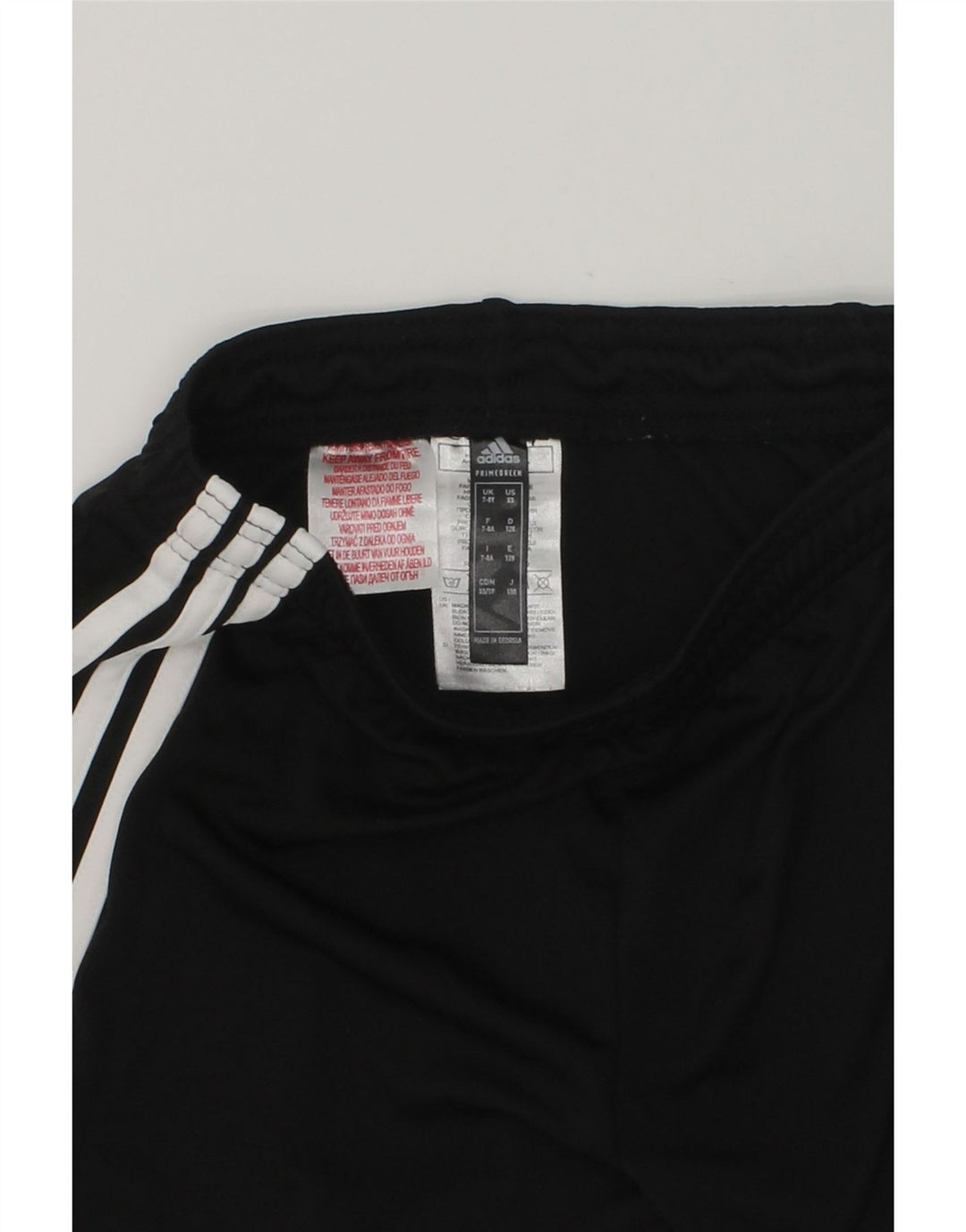 ADIDAS Boys Aeroready Sport Shorts 7-8 Years Black Polyester | Vintage Adidas | Thrift | Second-Hand Adidas | Used Clothing | Messina Hembry 