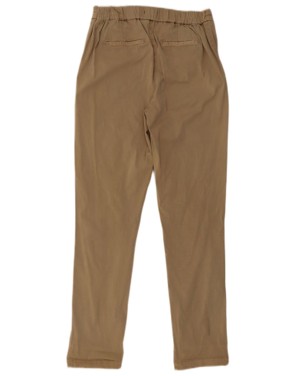 White Stuff Womens Slim Chino Trousers UK 10 Small W28 L29 Beige Cotton