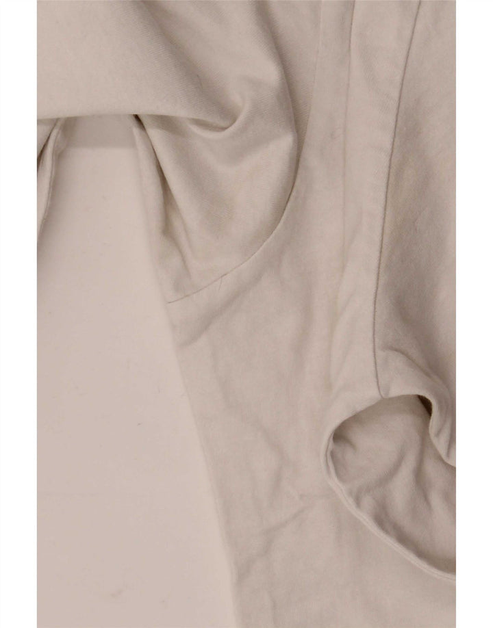 Marlboro Classics Mens Graphic Top Long Sleeve XL White Cotton