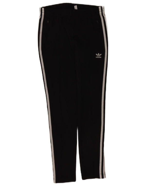 Adidas Womens Tracksuit Trousers UK 8 Small Black Polyester