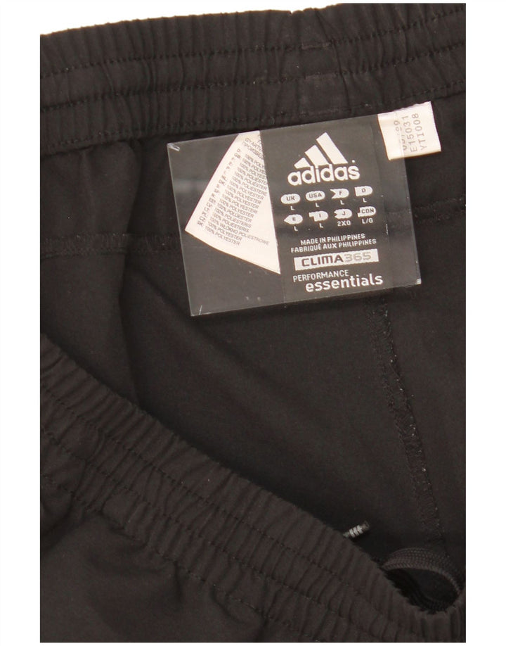 ADIDAS Mens Clima 365 Tracksuit Trousers Large  Black Polyester