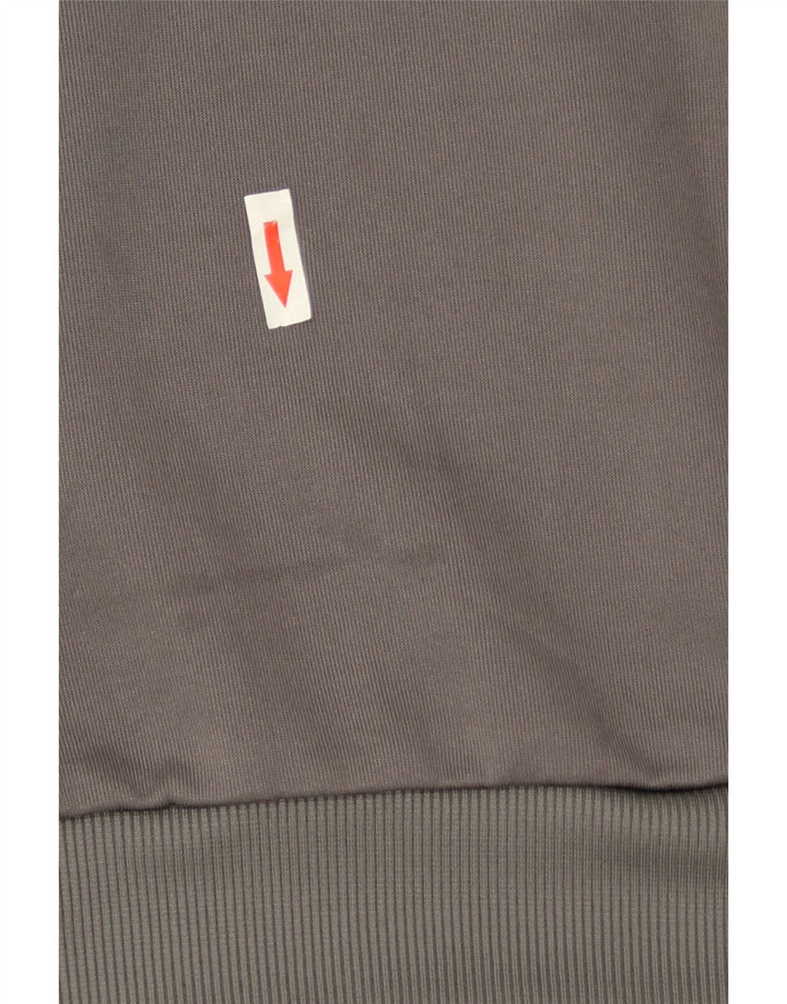 Puma Mens Graphic Sweatshirt Jumper Small Grey Polyester