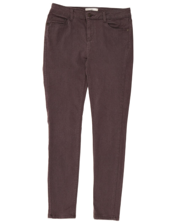 Fat Face Womens Skinny Jeans UK 10 Small W30 L29 Grey Cotton