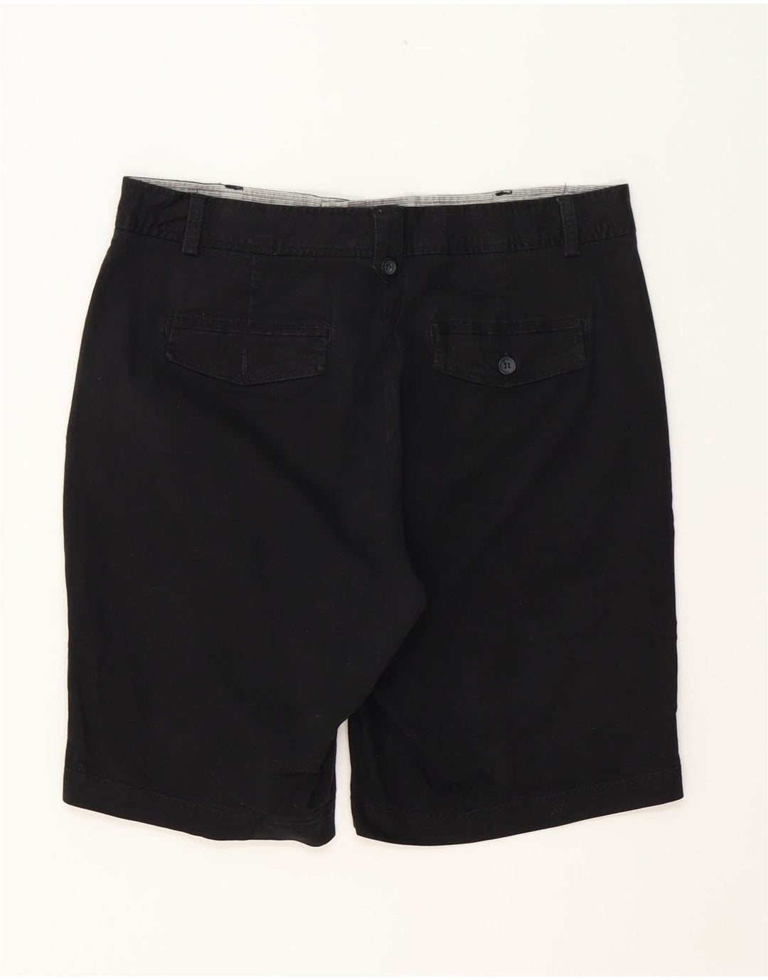 DOCKERS Womens Chino Shorts US 12 Large W32  Black Cotton Vintage Dockers and Second-Hand Dockers from Messina Hembry 