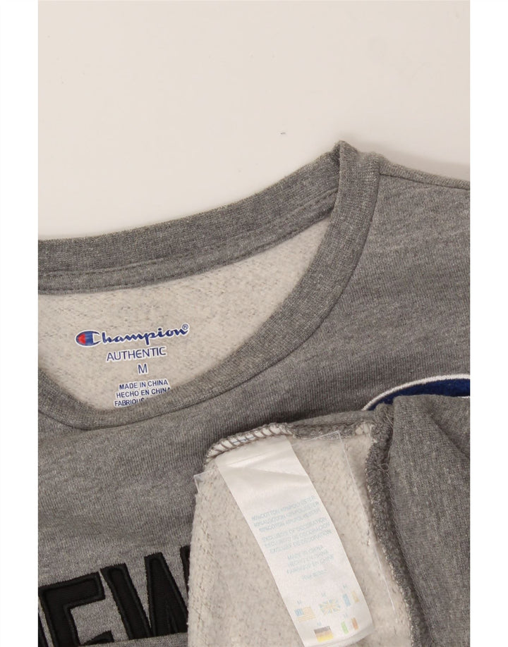 CHAMPION Boys New York City Sweatshirt Jumper 9-10 Years Medium Grey Vintage Champion and Second-Hand Champion from Messina Hembry 