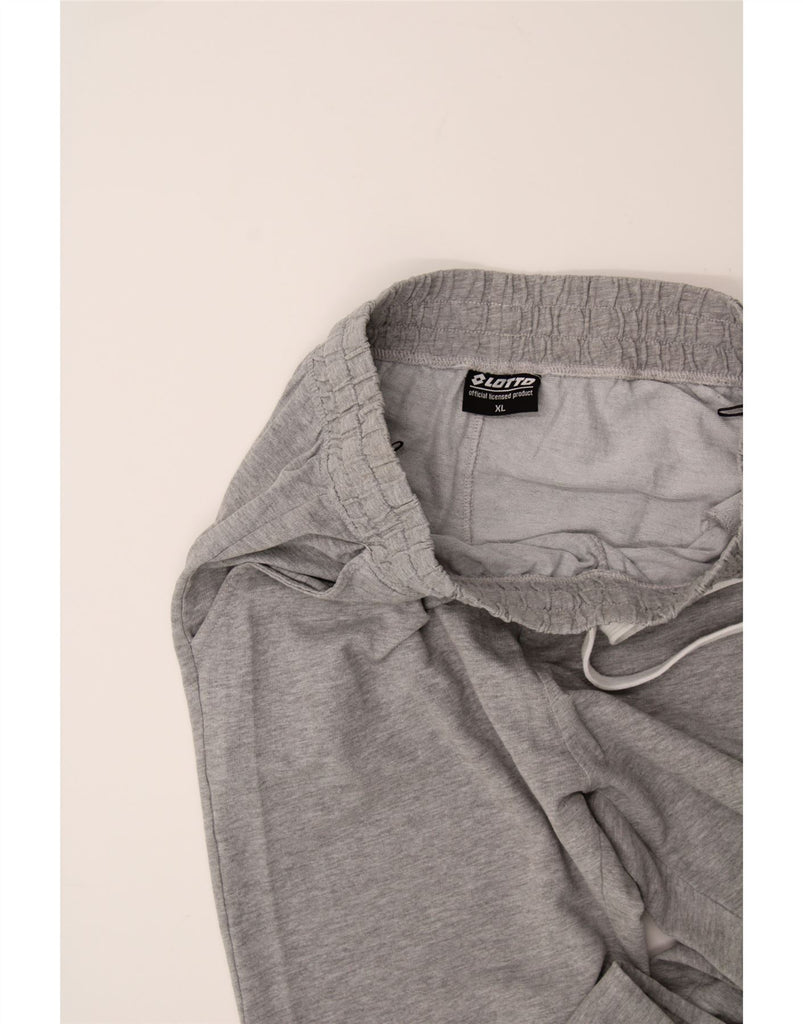 LOTTO Mens Tracksuit Trousers Joggers XL Grey Cotton Vintage Lotto and Second-Hand Lotto from Messina Hembry 