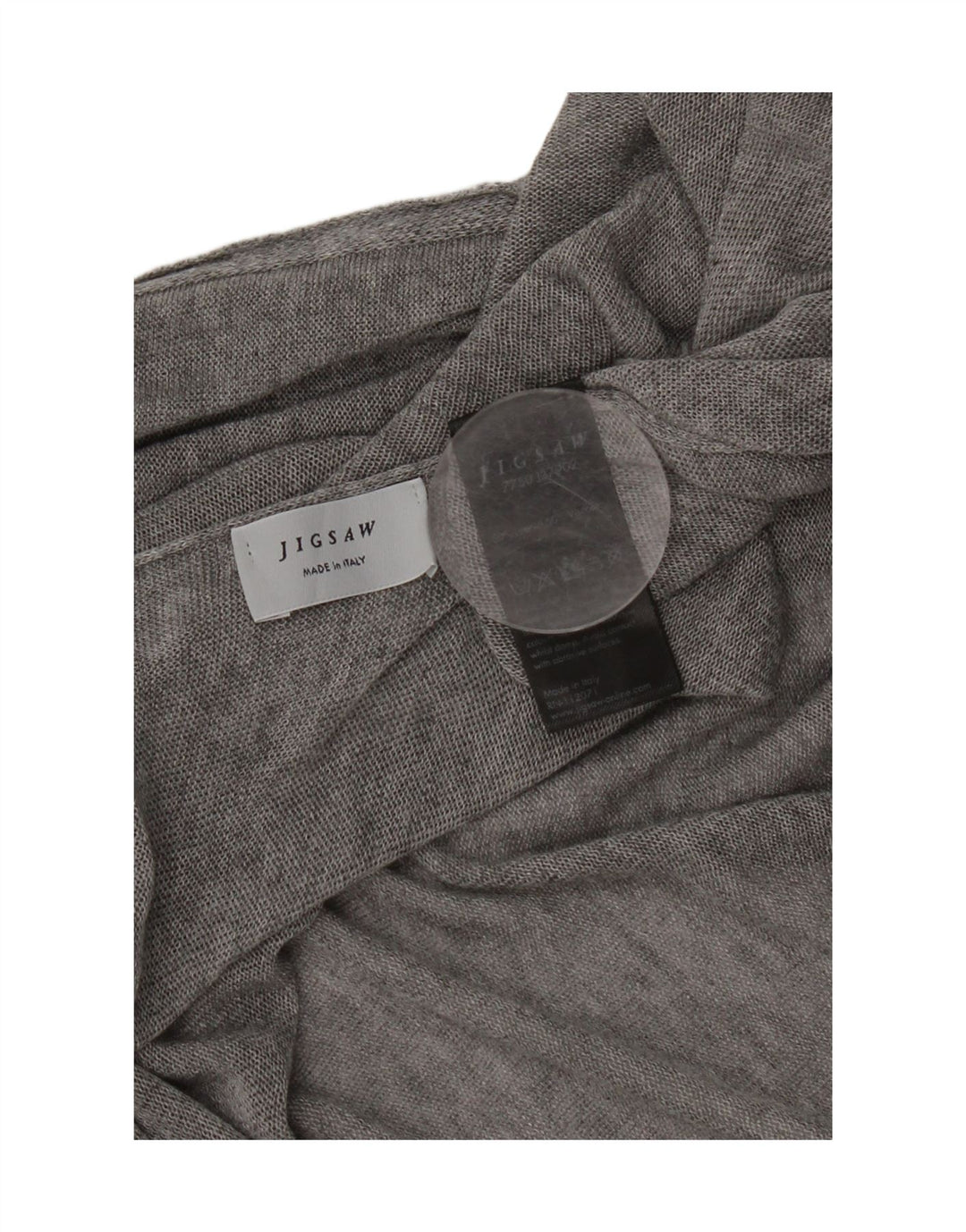 Jigsaw Womens Poncho Jumper One Size Grey Flecked Lyocell