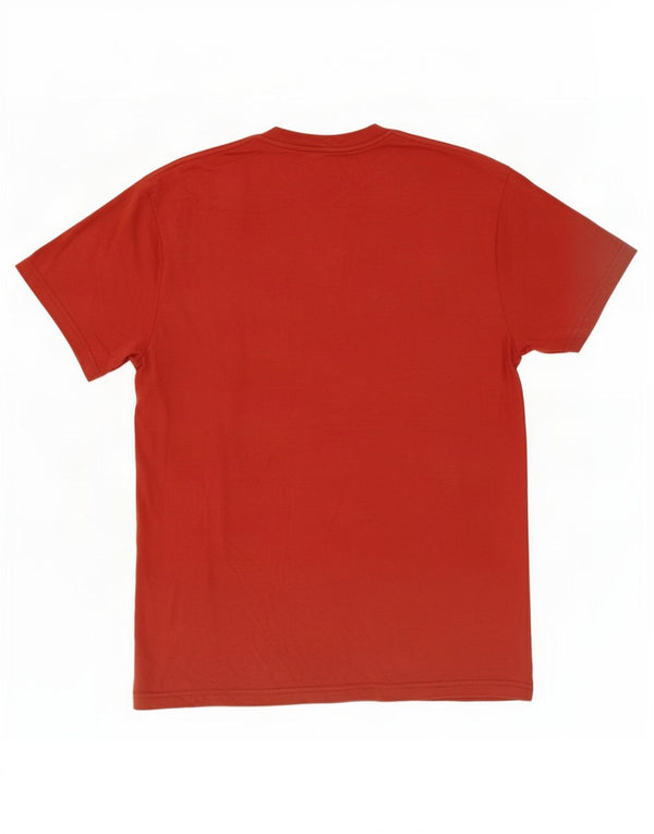 Vans Mens Classic Fit Graphic T-Shirt Top Medium Red Cotton