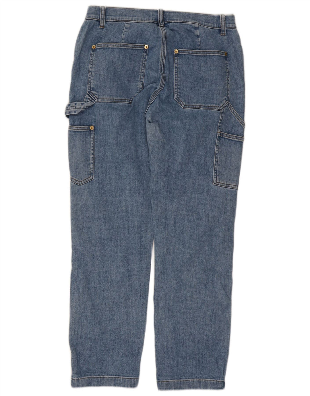 Michael Kors Womens Cargo Straight Jeans US 2 XS W26 L29 Blue