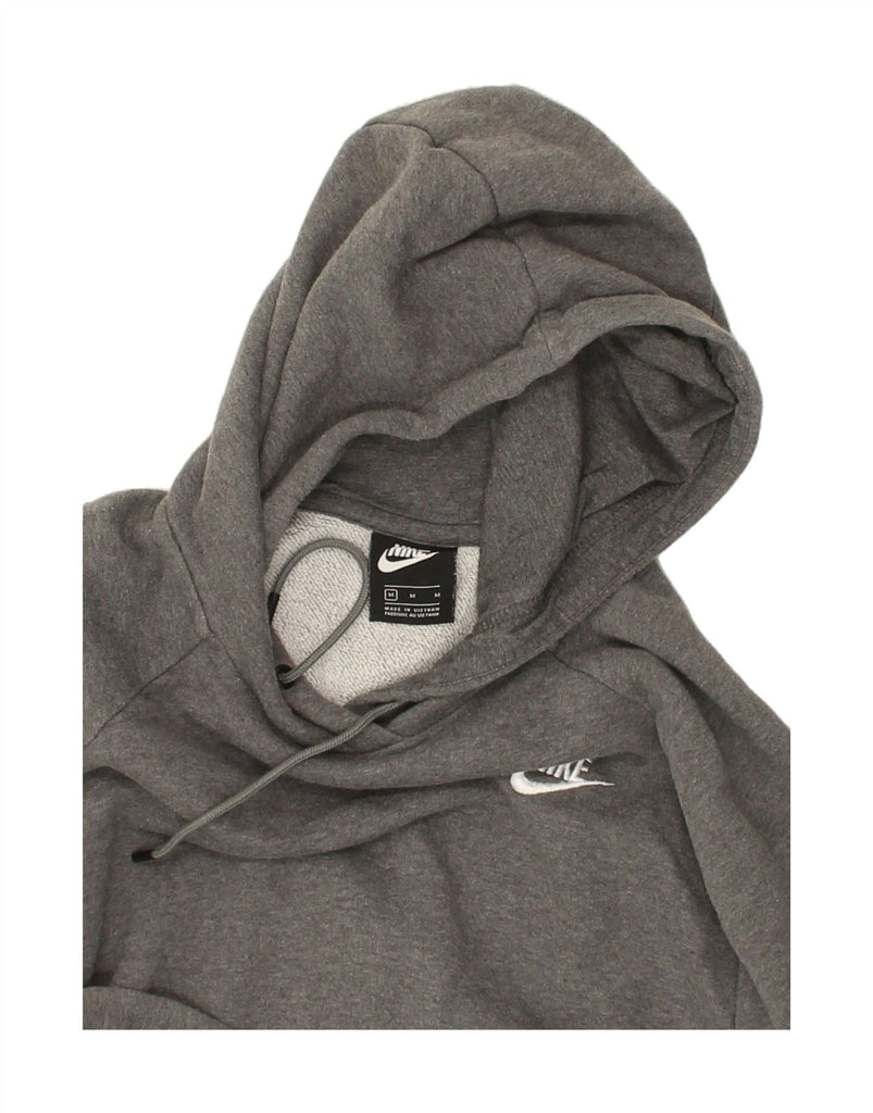 NIKE Mens Hoodie Jumper Medium Grey Cotton | Vintage Nike | Thrift | Second-Hand Nike | Used Clothing | Messina Hembry 