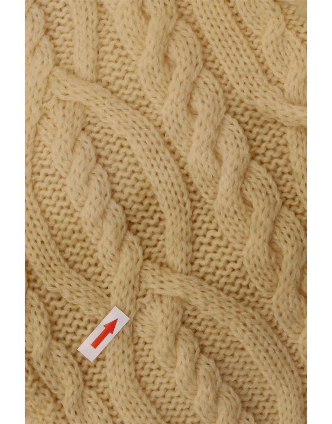 St Michael Mens Crew Neck Jumper Sweater Large Yellow Wool